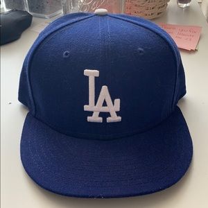 LA Dodgers New Era Fitted Cap (7 1/4)